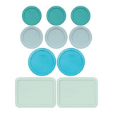 Tapa: Olla, Envase - Tapas - Pyrex (3) 7202-pc Turquoise Lid