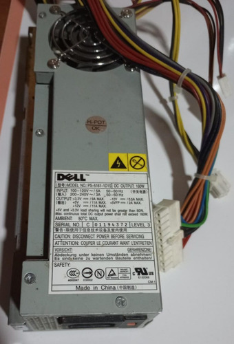 Fuente De Poder  Dell Ps-5161-1d1s Usada 