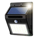 Lampara Led Solar Reflector Exterior Jardin Sensor Luz