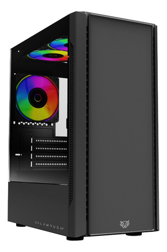 Gabinete Gamer Balam Rush Nyx Gi730 Atx Media Torre 3 Fan