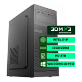 Computador Cpu Pc Torre Core I7 4° 16gb Hd 3tb Com Nf