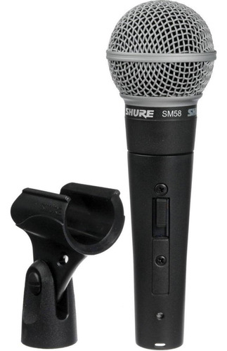Sm58s Microfono Shure Dinamico Vocal  Con Switch