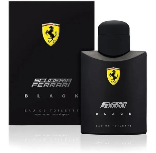 Scuderia Ferrari Black 125ml - Edt - Original E Lacrado