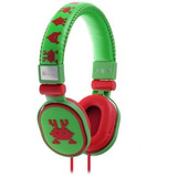 Audifonos Diadema P/niño Popper Martian Verde Moki Acc Hppof