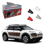 Antena Shark Preta Sinal Som Gps Citroen C4 Cactus 18 A 20