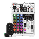 Mesa De Som Taramps Player Multicolor Bt Usb 72 Efeitos Led