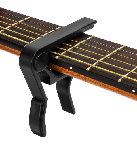 3 Capo Trasto Metal Negro Guitarra Fender Gibson Ibanez E/g