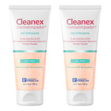 Combo X2 Cleanex Dermolimpiador Gel Exfoliante 150 Gr