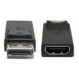 Conversor Adaptador Cabo Display Port Dp Para Hdmi Conector