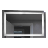 Espelho Decorativo Led 120x60 Botão Touch Banheiro Maquiagem