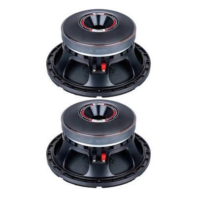 Dos Bocinas 360 Three Sixty Sound Dx10m300 10 Pul 300w Rms Negro | Meses sin interés