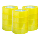 Pack X 6 Cinta De Embalaje Transparente Huincha 5cm X 300mts