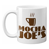 Cafetería Mocha Joe's - Caf Latte Cappuccino 11 Oz. Taza