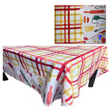 Mantel Antimancha Estampado Rectangular 3,00x1,50