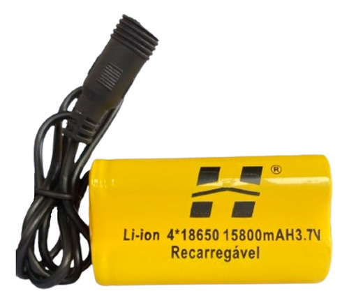 Bateria 18650 Recarregável Pack 4 15800mah 14.8v