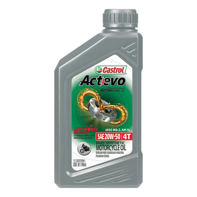 Aceite Castrol 20w50 4 Tiempos Motos Alta Calidad | MercadoLibre