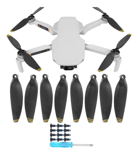 Hoja Para Mini Hélices Mavic Drone Ala Ligera