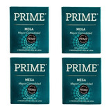 Preservativos Prime 4 Cajitas X 3 Un. Variedad Mega