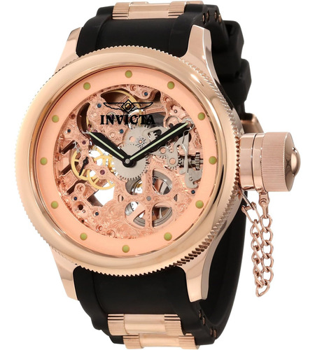 Men's 1244 Russian Diver Quinotaur Mechanical Rose Gold Tone