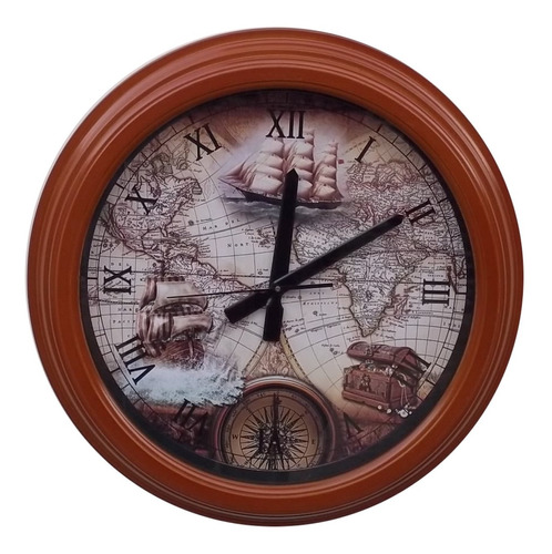 Reloj  De Pared Vintage Bucanero Diam.50 Cm  Envio Gratis!!!
