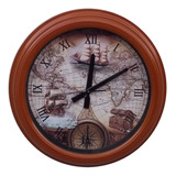 Reloj  De Pared Vintage Bucanero Diam.50 Cm  Envio Gratis!!!