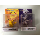 Amiibo Pikachu Y Mewtwo Smash Brothers (pokemon) Nintendo Sw