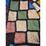 Colcha Dos Plazas Patchwork Artesanal 2 1/2 Plazas