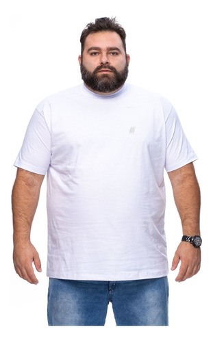 Kit 5 Camisas Camisetas Plus Size Básicas G1 Ao G5 Algodão