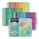 Set 72 Lápices Macaron Colores Dibujo Profesional +estuche