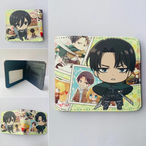 Cartera Periférica De Anime, Cuero Pu, Comercio Exterior, Ve