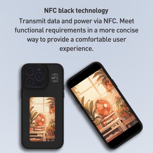 Funda De Bricolaje Con Pantalla Nfc