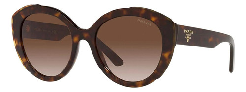 Prada Spr 01y 2au-6s1 Square Shape Cafe Degradado Carey