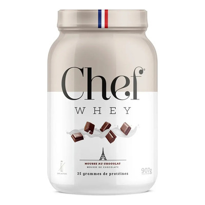 Whey Protein Zero Lactose Chef Whey Mousse Chocolate 907g | Frete grátis