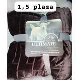 Frazada 1.5p Manta Velvet Plush Plaza Y Media