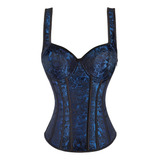 A Corsé Grebrafan Bustier Top Gótico