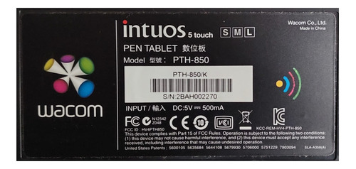 Wacom  Intous Pro 5 Touch Large Pth-850