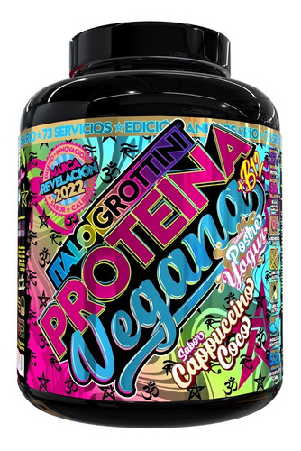 Proteina Vegana 5.2lb Cappuccino Coco Italo Grottini