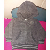 Campera Lana Gris Oscuro Cheeky Talle 9 A 12 Meses