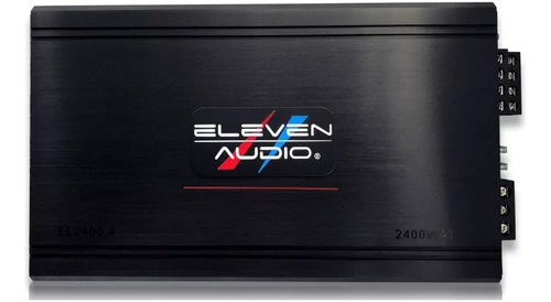 Amplificador Eleven Audio 2400.4 Para Voz 2400w Max