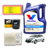 Kit Aceite 10w40 Y 3 Filtros Toyota Yaris 1.5 Desde 2018 