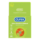 Preservativo Ultra Sensitivo Ribbed Durex