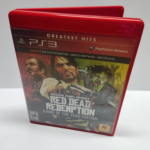 Red Dead Redemption Ps3 Usado Fisico Goty