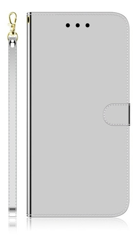 Funda De Piel Con Espejo Imitado Para Xiaomi Redmi 7a