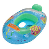 Bote Flotador Bebe Pileta Con Cola Inflable Salvavidas