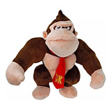 Peluche Gorila Donkey Kong Mario Bros 45cm Suave Regalo Peli