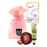 Kit Crema Strawberry, Exfoliante Manos The Body Shop +regalo