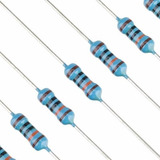 Resistor Metal Film 1/4 W 100k Ohms 1% - 100 Pçs