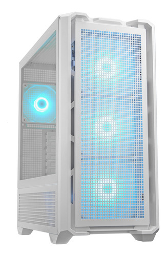  Gabinete Gamer, Modelo Mx600 Rgb White - Ref.3857c90.0002