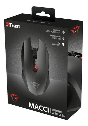 Mouse Gaming Trust Macci Wireless Gxt 115