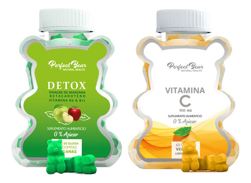 Vitamina C+detox Perfectbear - Distribuidor Oficial: Kfarma